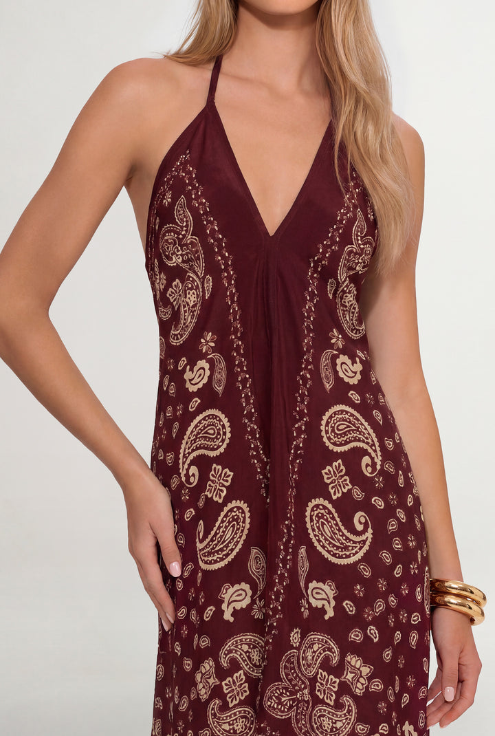 Mona High-Low Maxi Dress