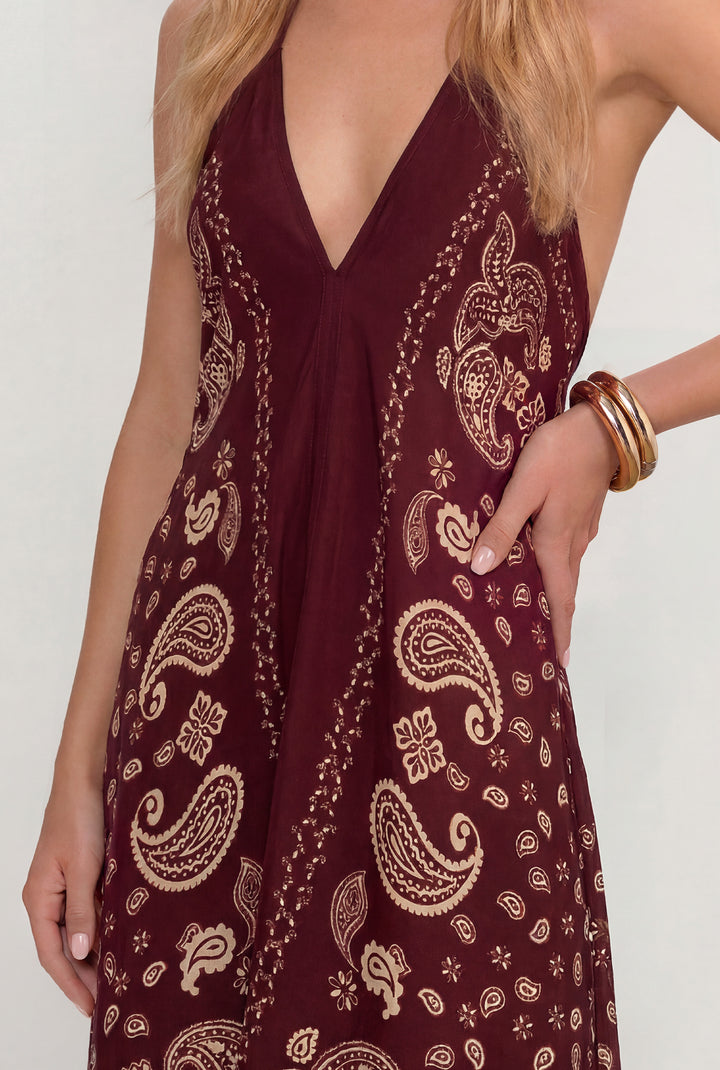 Mona High-Low Maxi Dress
