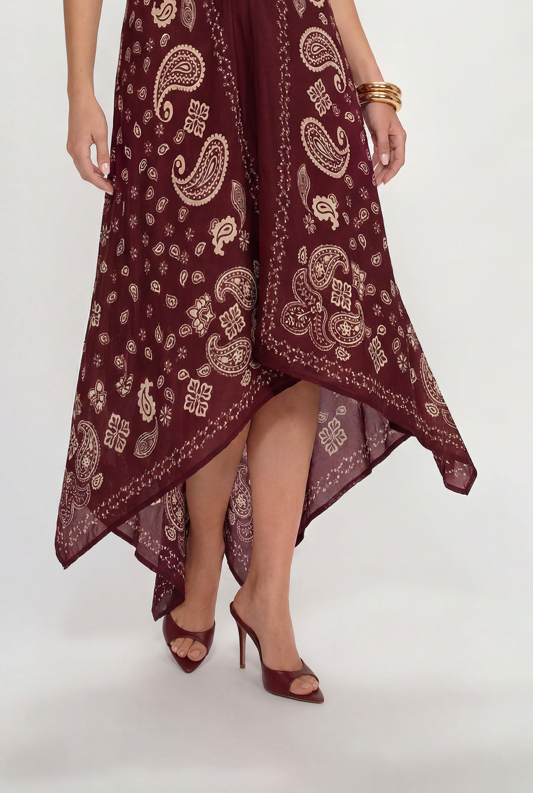 Mona High-Low Maxi Dress
