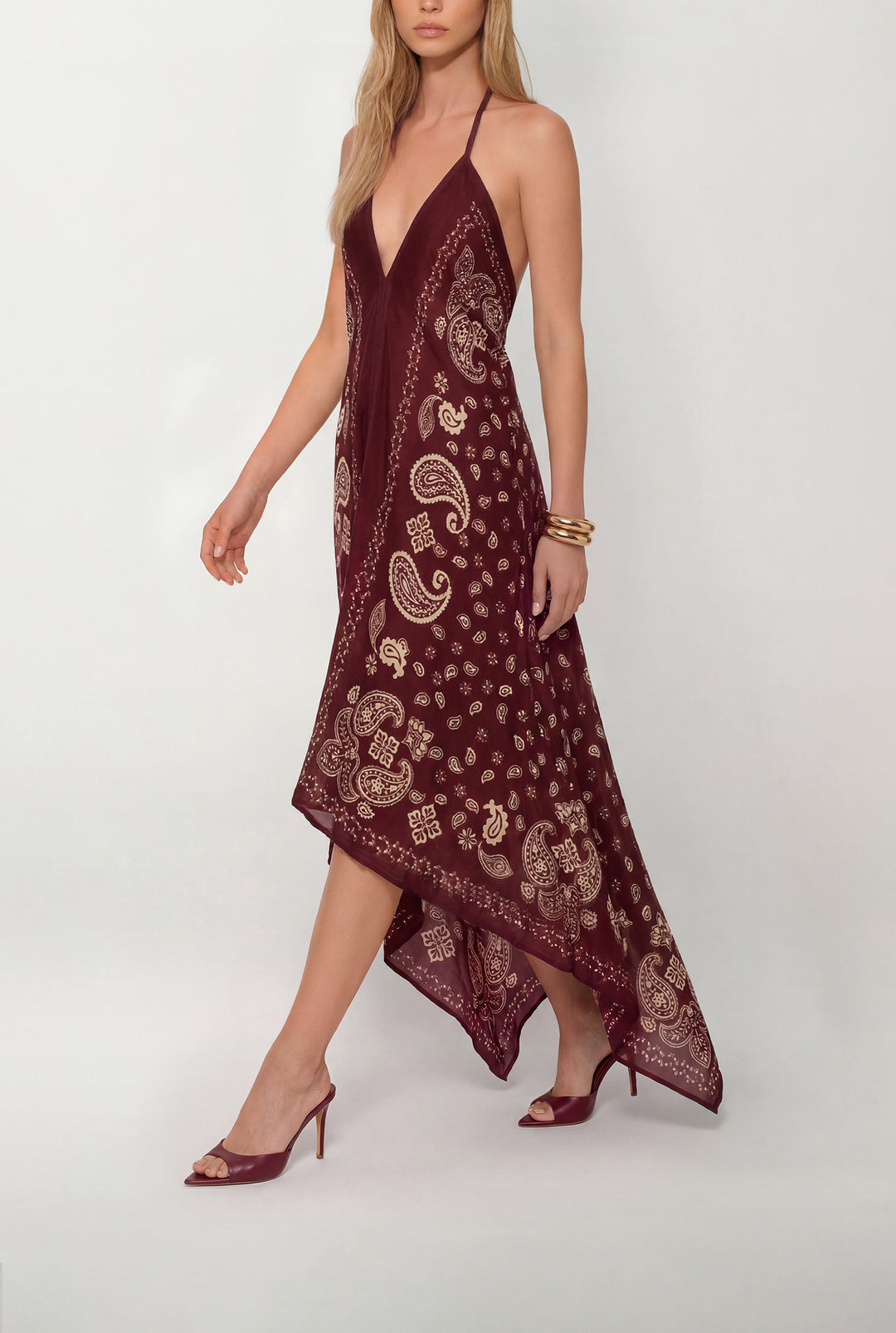 Mona High-Low Maxi Dress By Rococo Sand