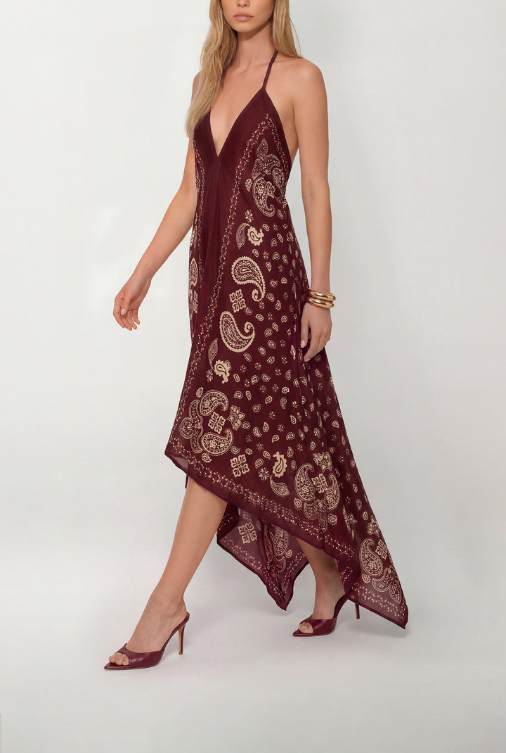 Mona High-Low Maxi Dress By Rococo Sand