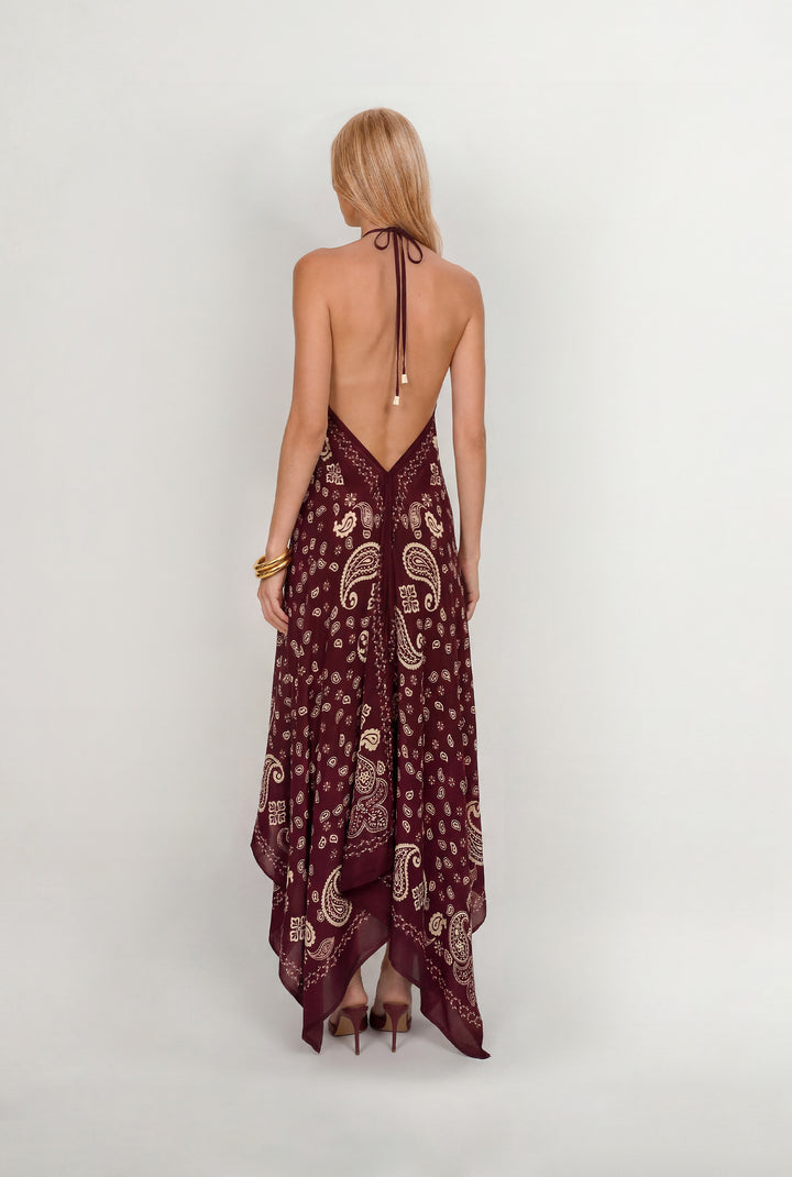 Mona High-Low Maxi Dress