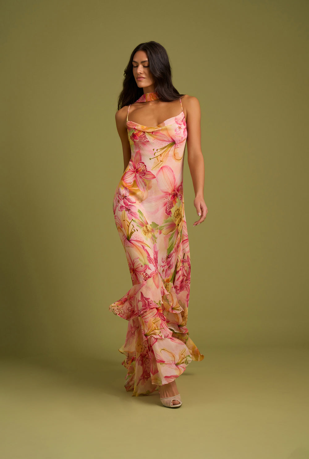 Nola Sash Maxi Dress - 1 of 7