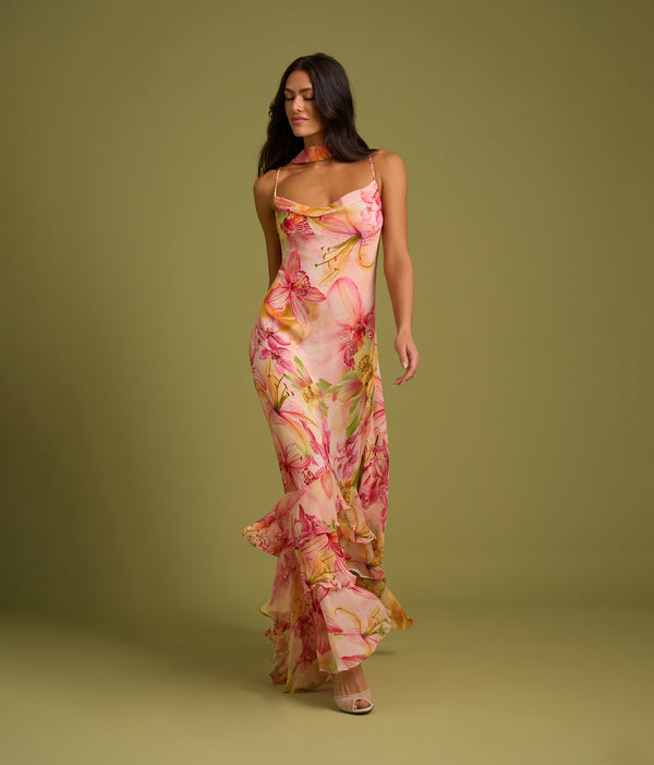 Nola Sash Maxi Dress