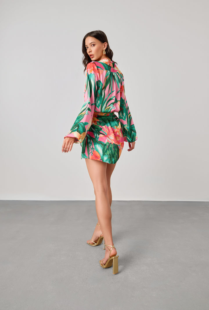 Ocean Mini Dress BY HEMANT & NANDITA...