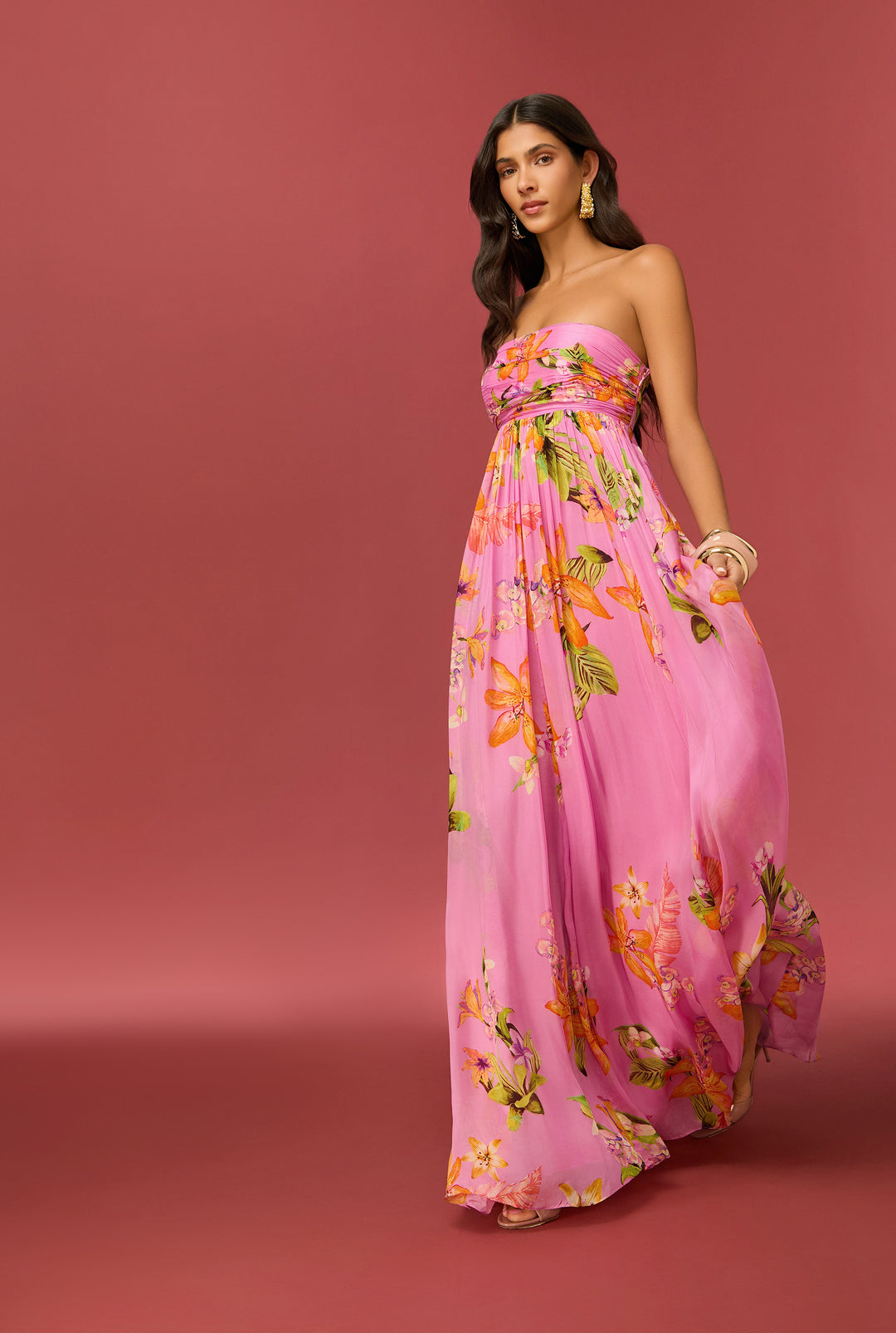 PosyStraplessPinkMaxiDressBYROCOCOSAND_11