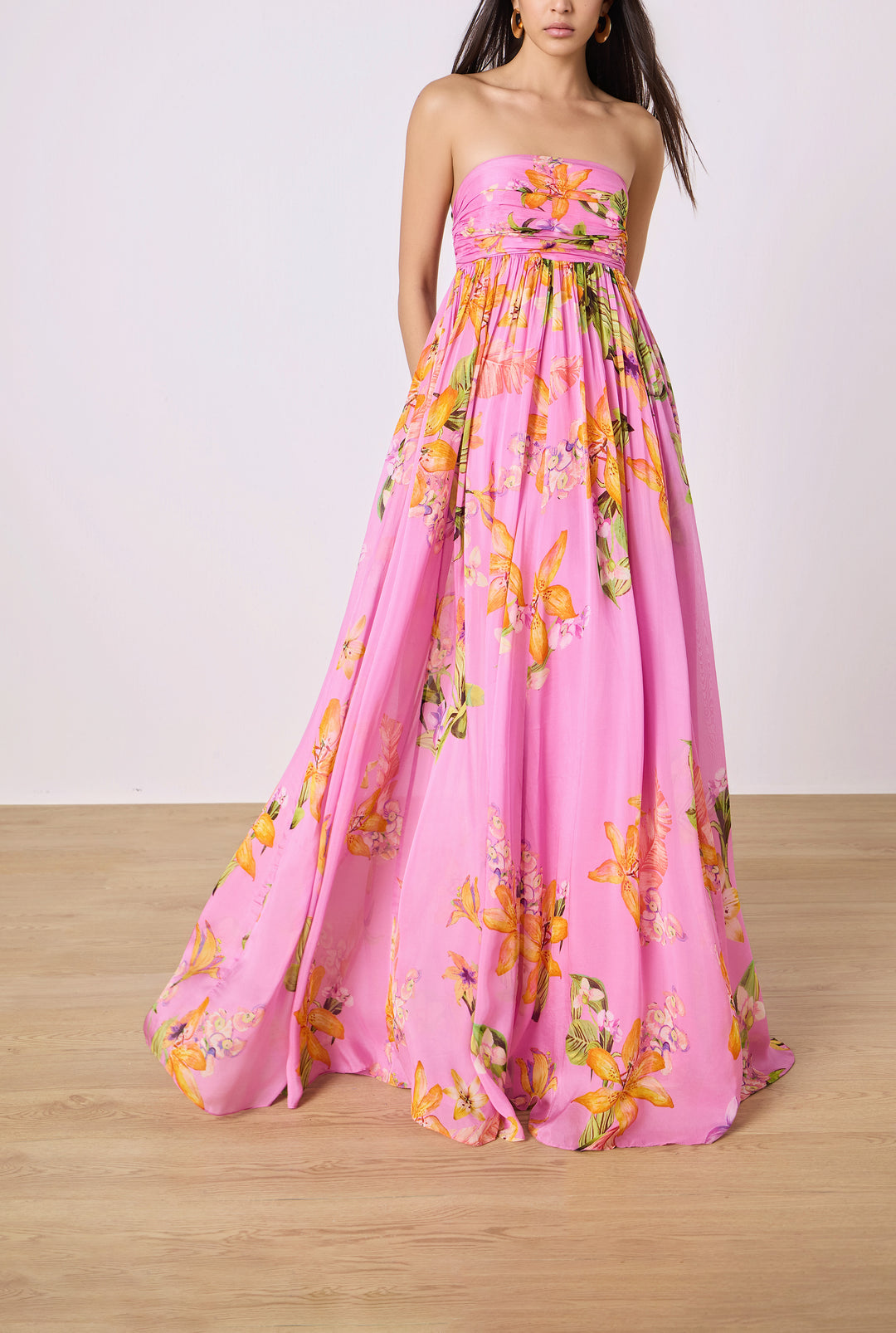 PosyStraplessPinkMaxiDressBYROCOCOSAND_4