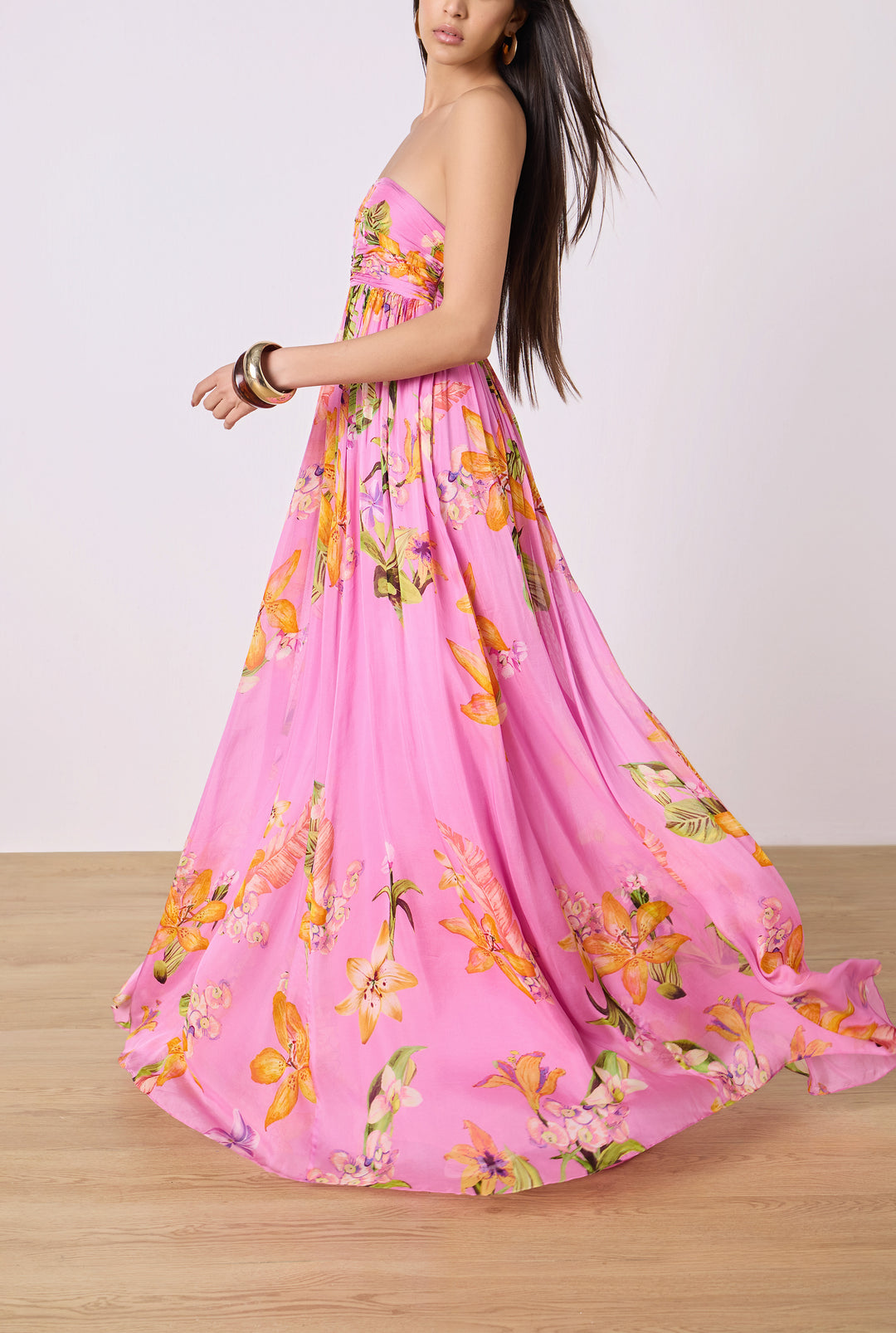 PosyStraplessPinkMaxiDressBYROCOCOSAND_5