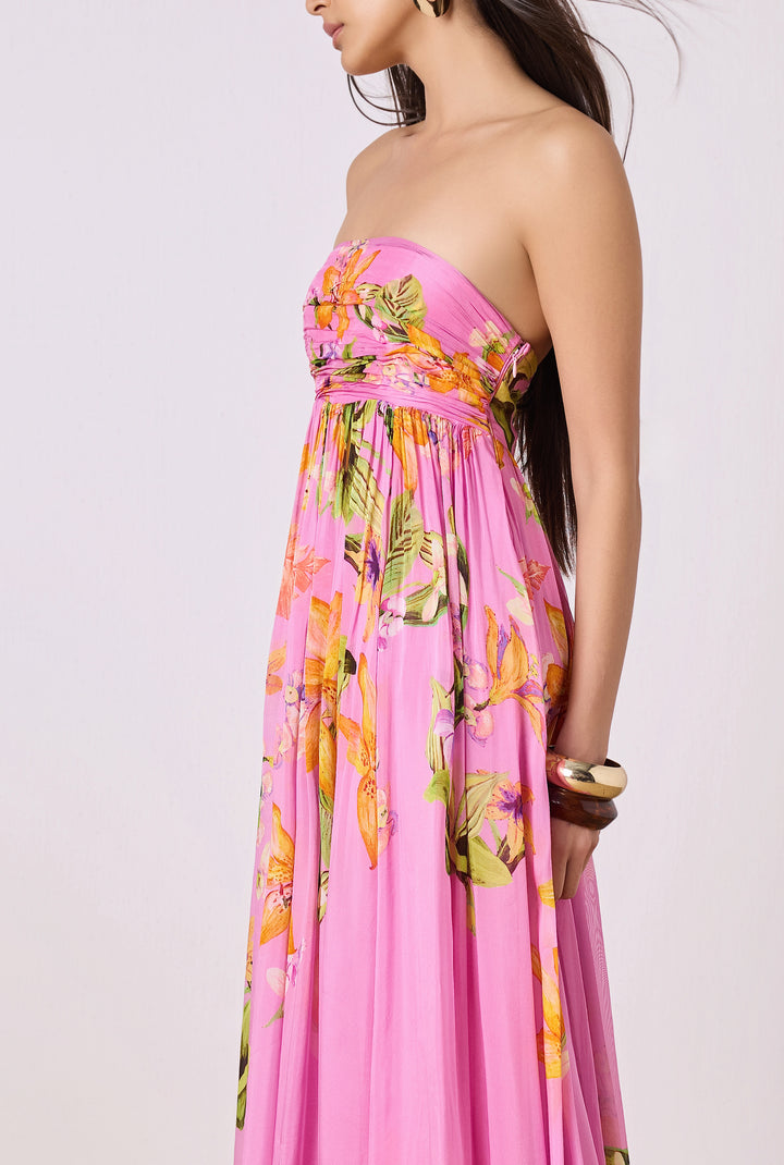 PosyStraplessPinkMaxiDressBYROCOCOSAND_6