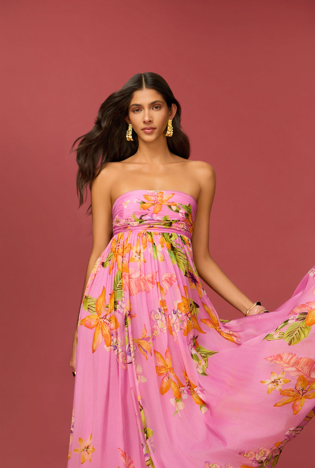 PosyStraplessPinkMaxiDressBYROCOCOSAND_9