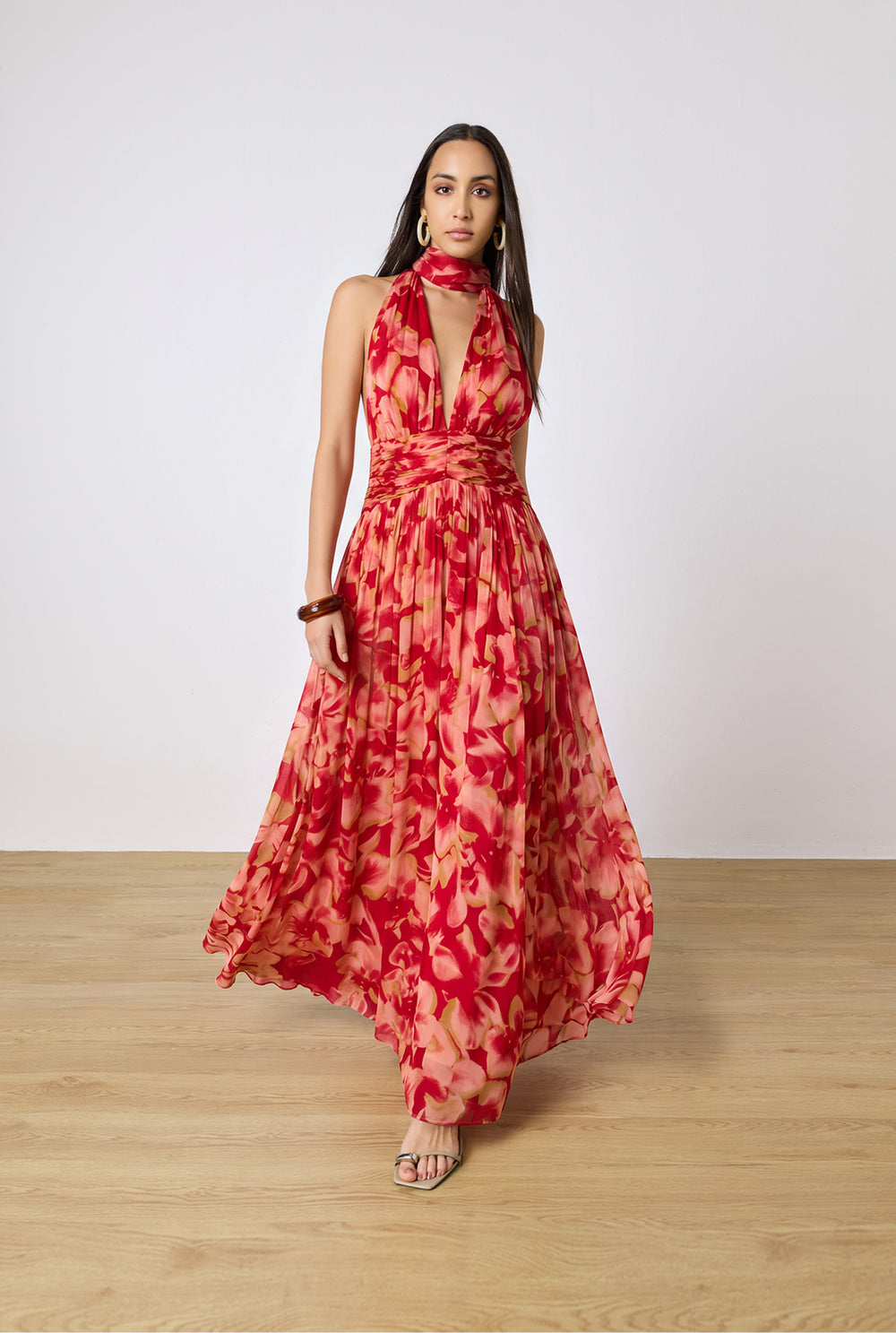 Rita Sash Maxi Dress - 3 of 5