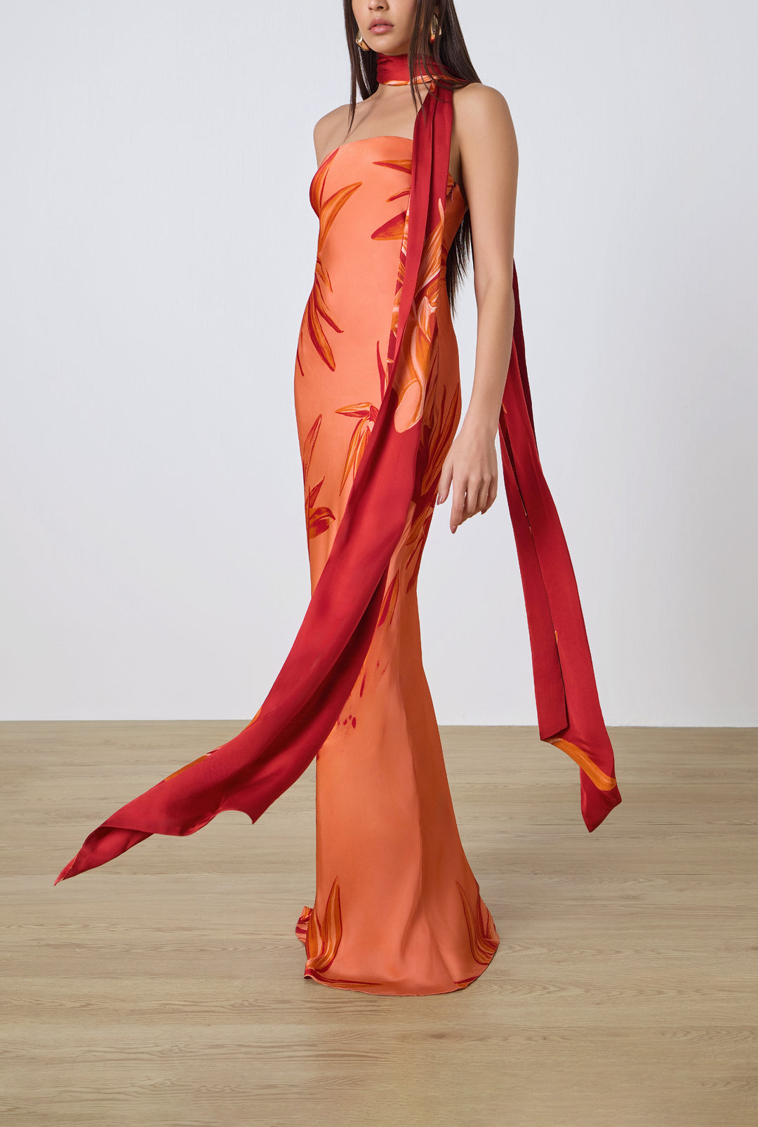 Rene Strapless Maxi Dress – Rococo Sand