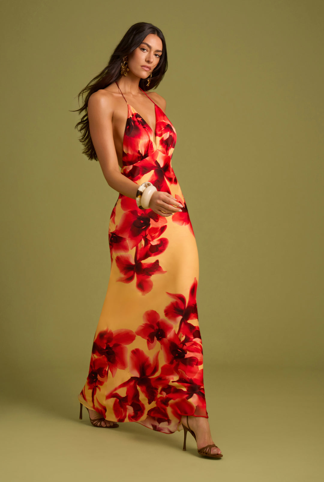 Rita Halter Maxi Dress