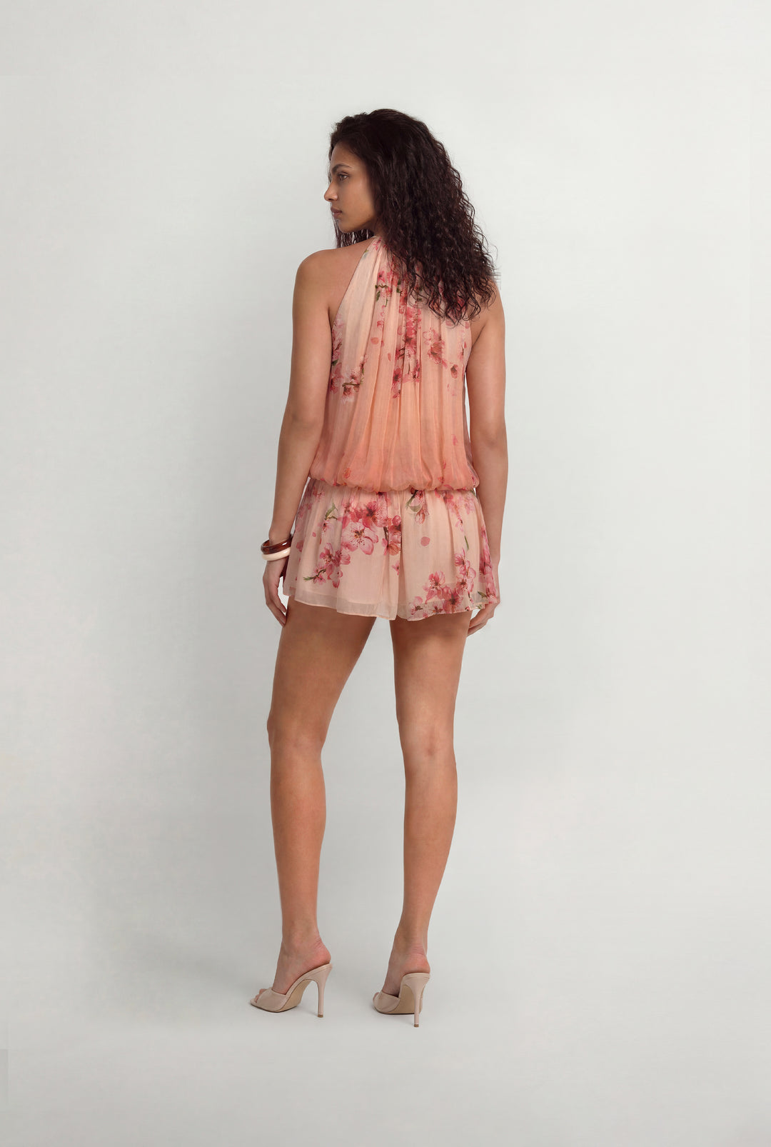 Zuki Halter Mini Dress